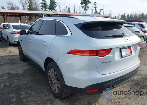 2017 Jaguar F-Pace 20D Prestige z USA, uszkodzony, nr VIN SADCK2BN5HA496256